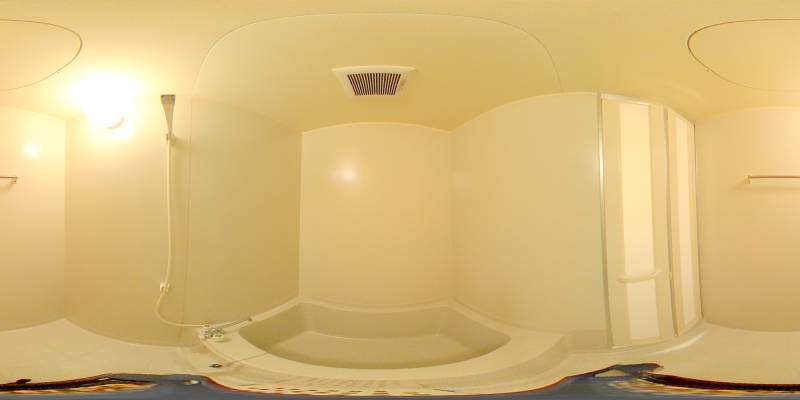 パノラマ画像バスルーム