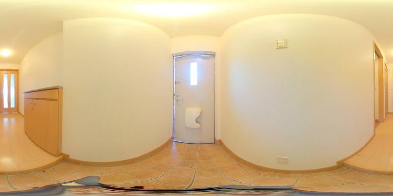 パノラマ画像玄関