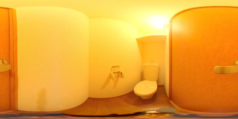 パノラマ画像トイレ