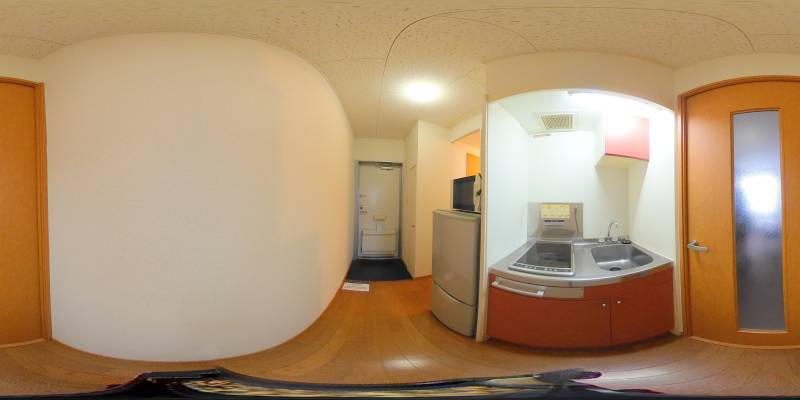 パノラマ画像キッチン