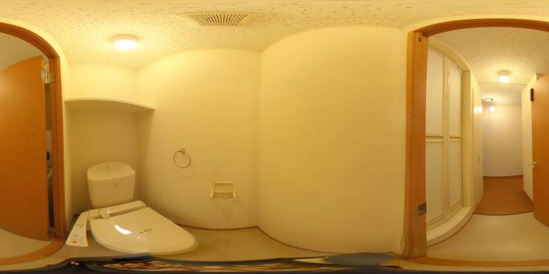 パノラマ画像トイレ