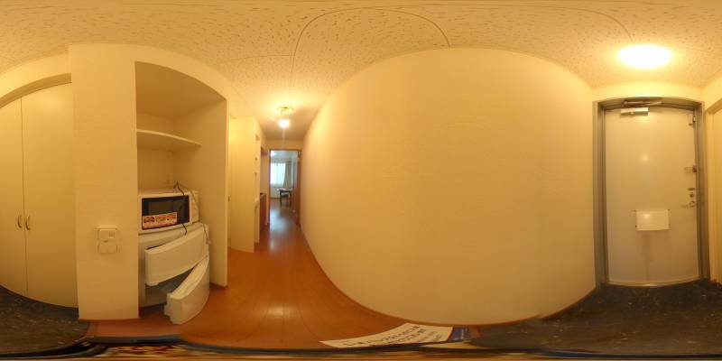 パノラマ画像玄関