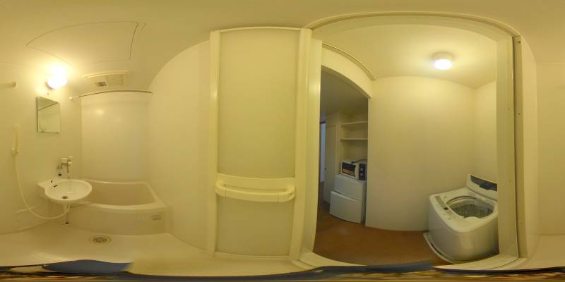 パノラマ画像バスルーム