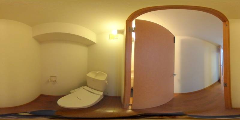 パノラマ画像トイレ