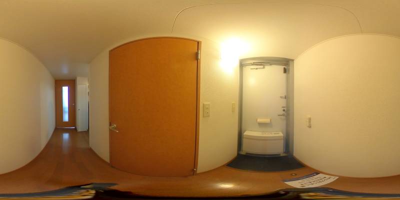 パノラマ画像玄関