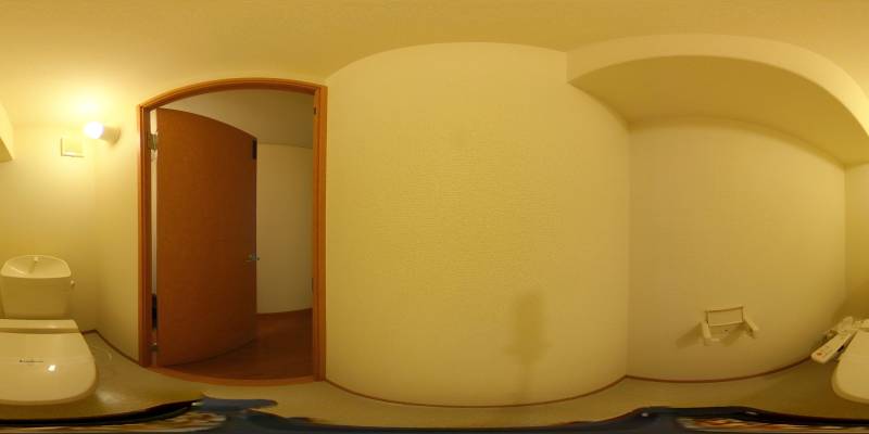パノラマ画像トイレ