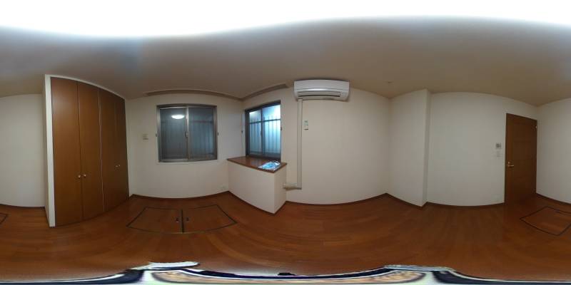 パノラマ画像洋室