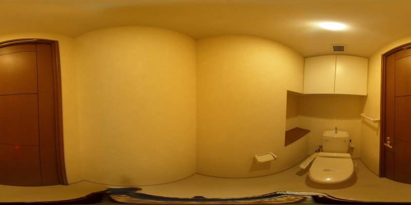 パノラマ画像トイレ