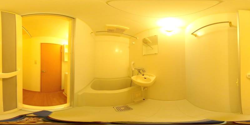 パノラマ画像バスルーム