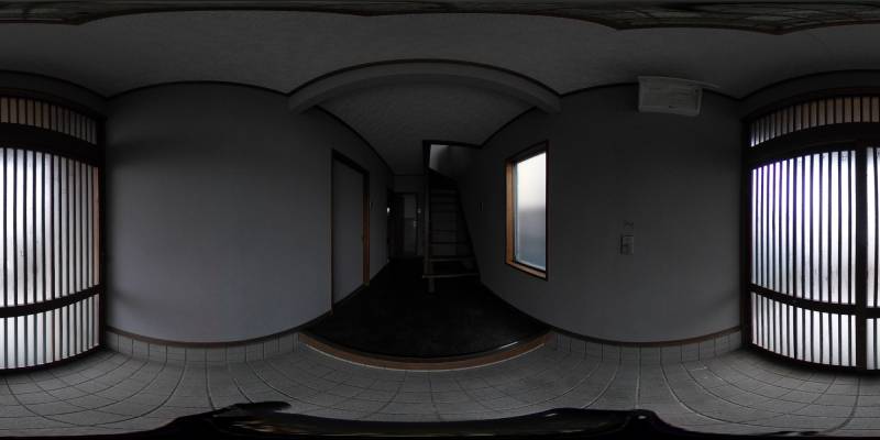 パノラマ画像玄関