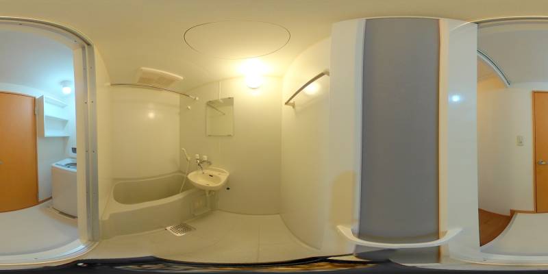 パノラマ画像バスルーム