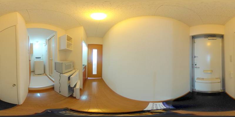 パノラマ画像玄関