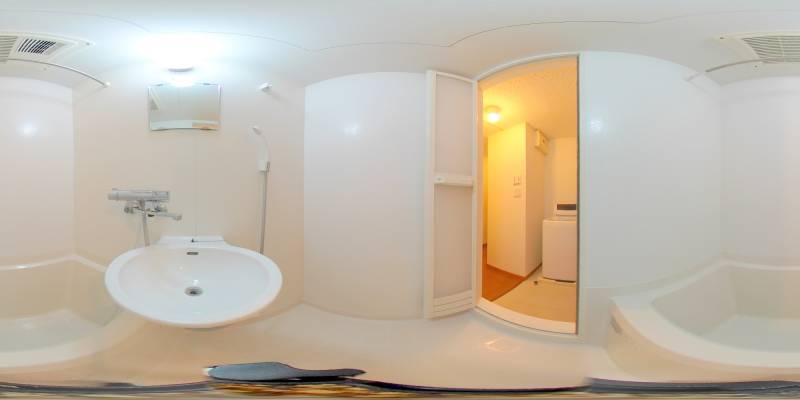 パノラマ画像バスルーム