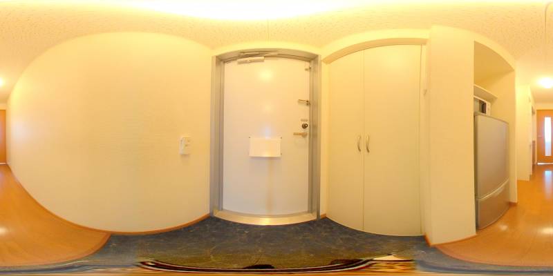 パノラマ画像玄関