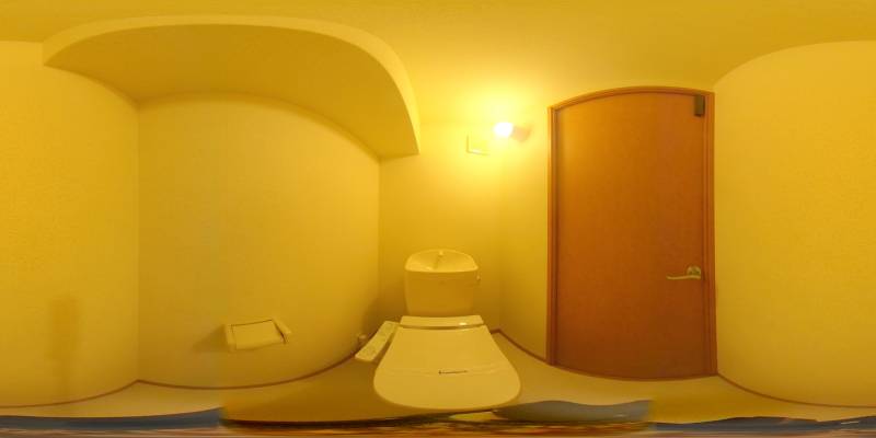 パノラマ画像トイレ