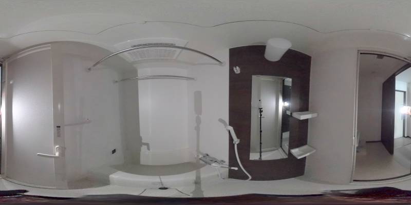 パノラマ画像バスルーム