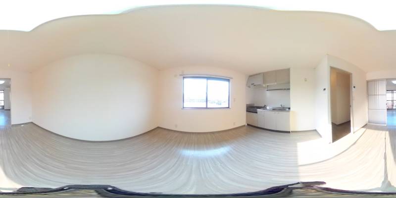 パノラマ画像リビング