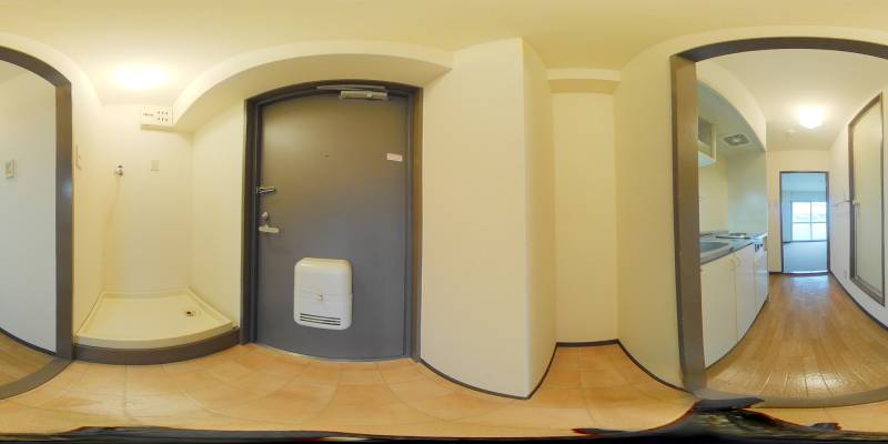 パノラマ画像玄関