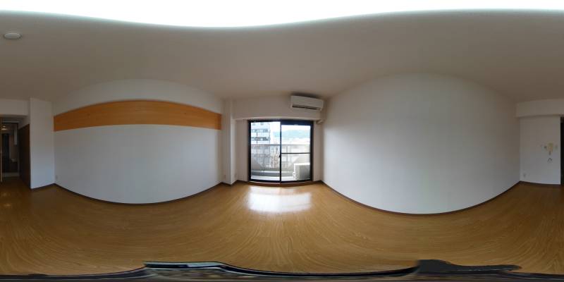 パノラマ画像洋室