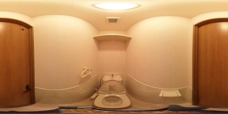 パノラマ画像トイレ