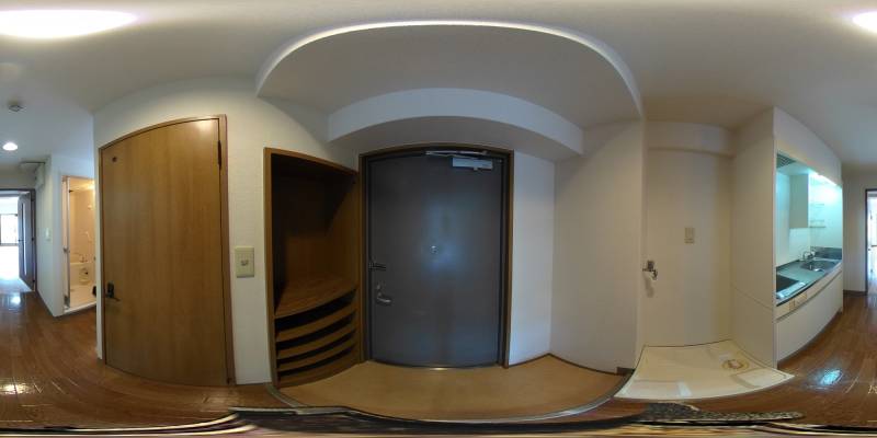 パノラマ画像玄関