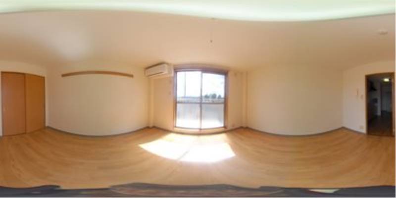 パノラマ画像リビング