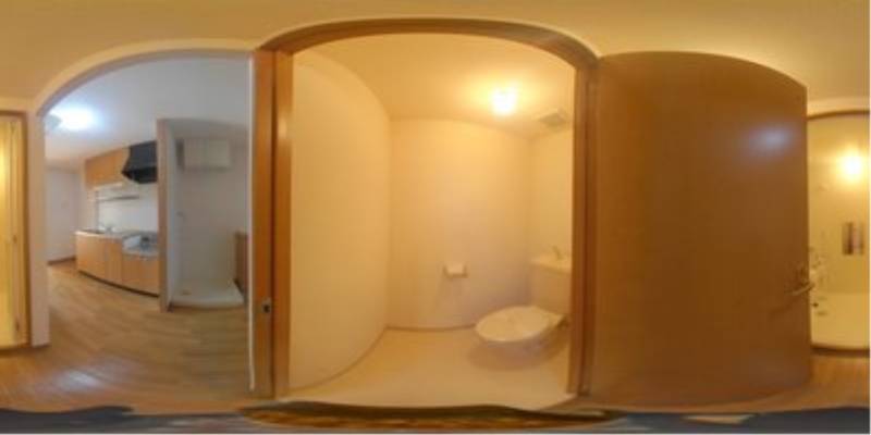 パノラマ画像トイレ