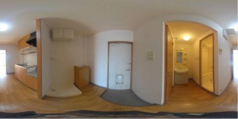 パノラマ画像玄関