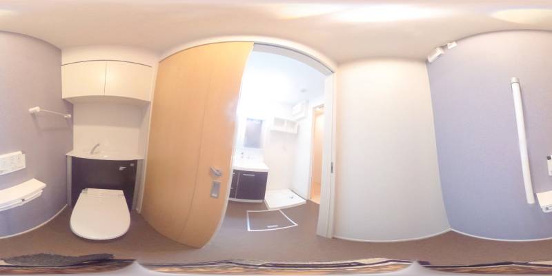 パノラマ画像トイレ