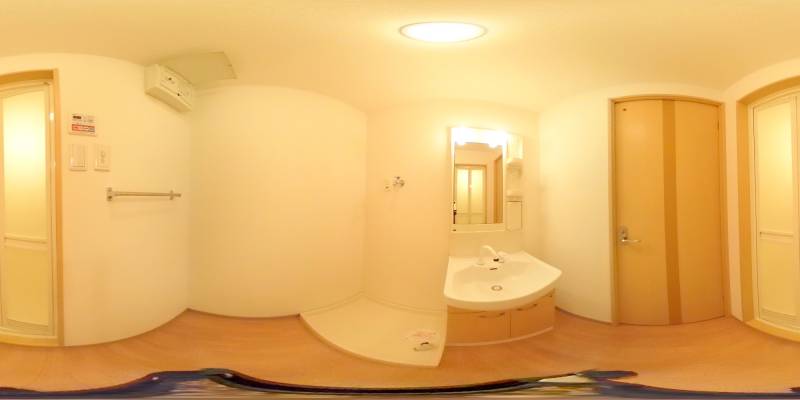 パノラマ画像洗面所