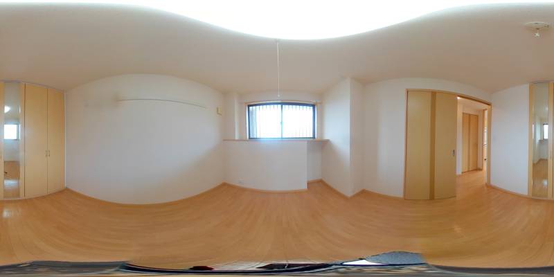 パノラマ画像洋室