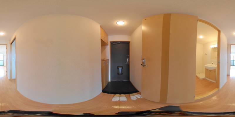 パノラマ画像玄関