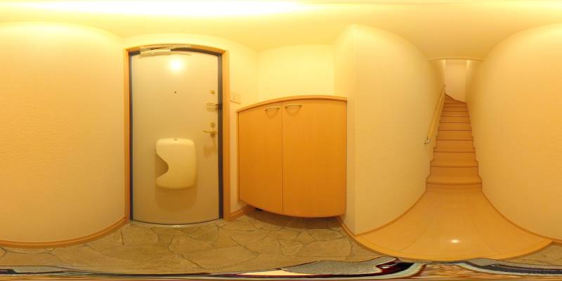 パノラマ画像玄関