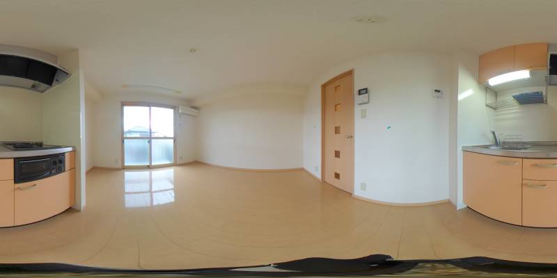 パノラマ画像キッチン