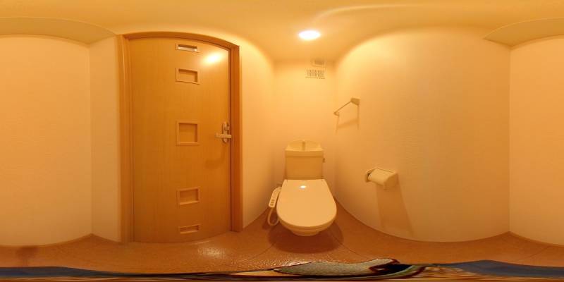 パノラマ画像トイレ