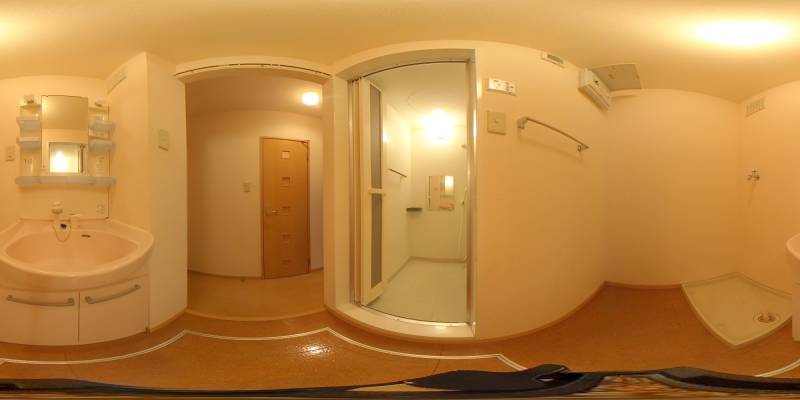 パノラマ画像洗面所