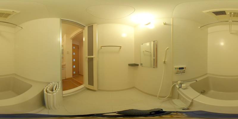 パノラマ画像バスルーム