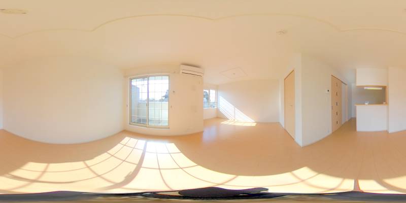 パノラマ画像リビング