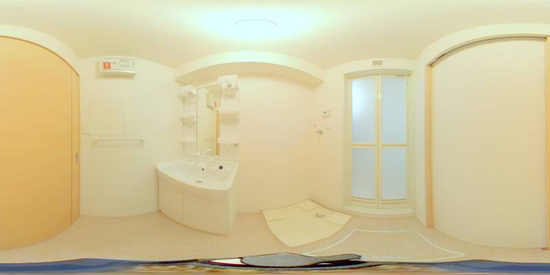 パノラマ画像洗面所