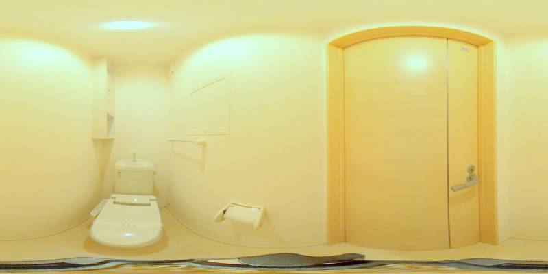 パノラマ画像トイレ