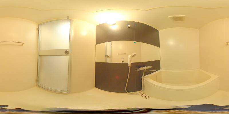 パノラマ画像バスルーム