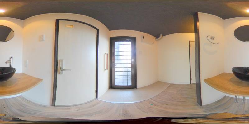 パノラマ画像洗面所