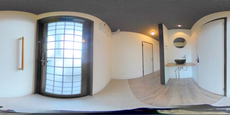 パノラマ画像玄関