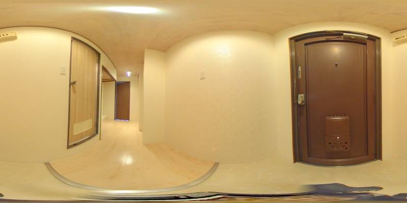 パノラマ画像玄関