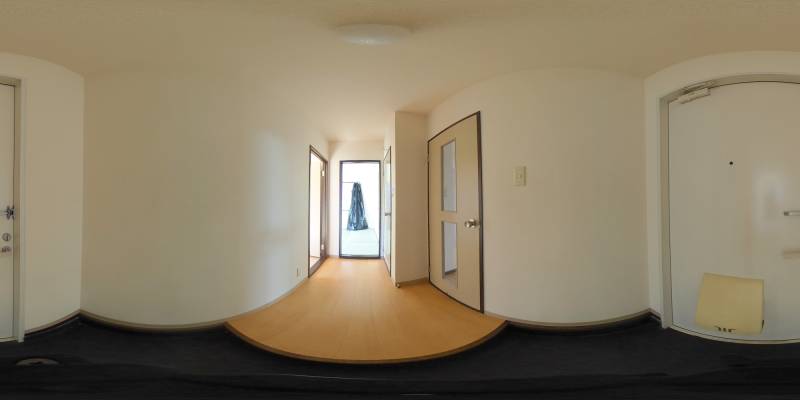 パノラマ画像玄関