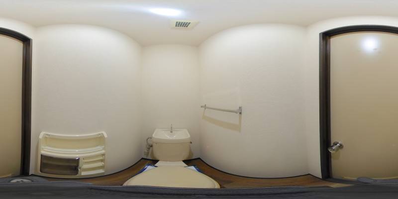 パノラマ画像トイレ