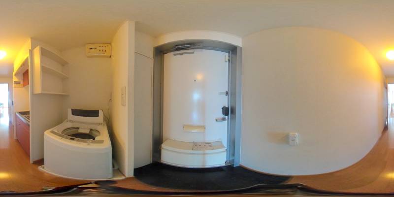 パノラマ画像玄関