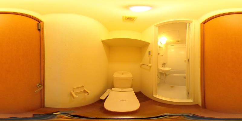 パノラマ画像トイレ