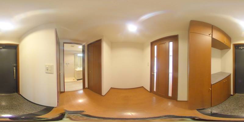 パノラマ画像玄関