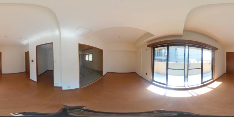 パノラマ画像リビング